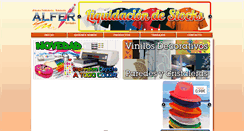 Desktop Screenshot of alferserigrafia.com
